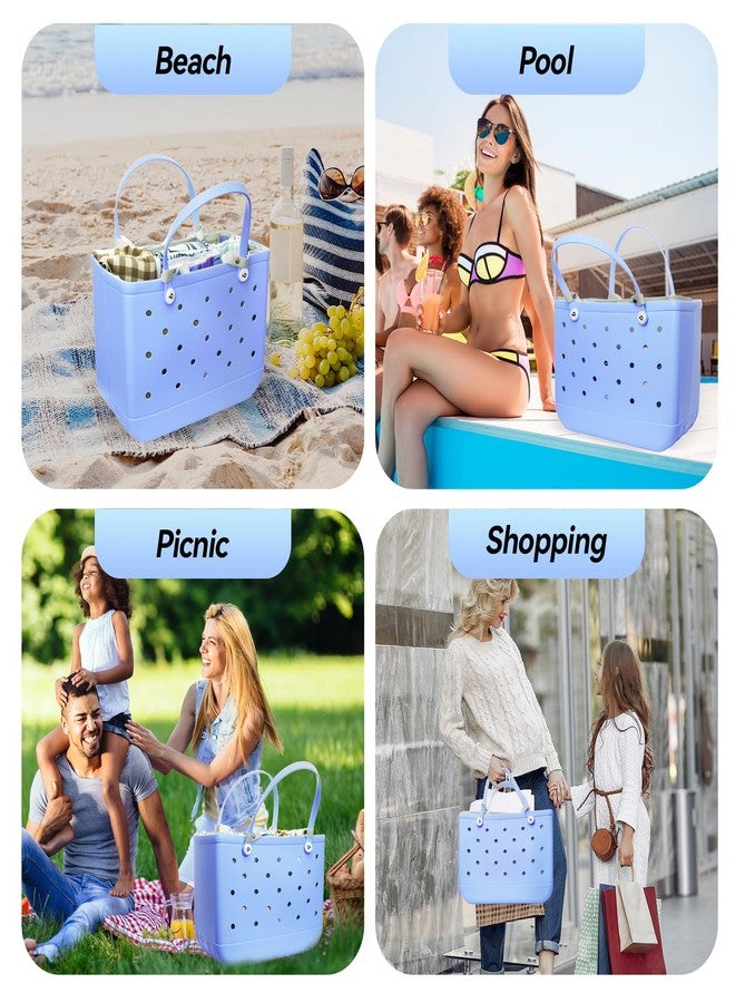 lipmo Beach Bag Organizer Insert for X Large Bogg Bag Accessories, Original Lightweight Mesh Divider Storage Bag Suitable for XL Bogg Bag, Beach Tote Bag Organizer Insert Inner Bags (Gray) - Image 4